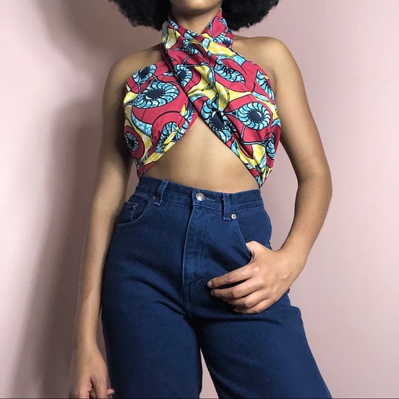 African Scarf top - Picture 5 of 5